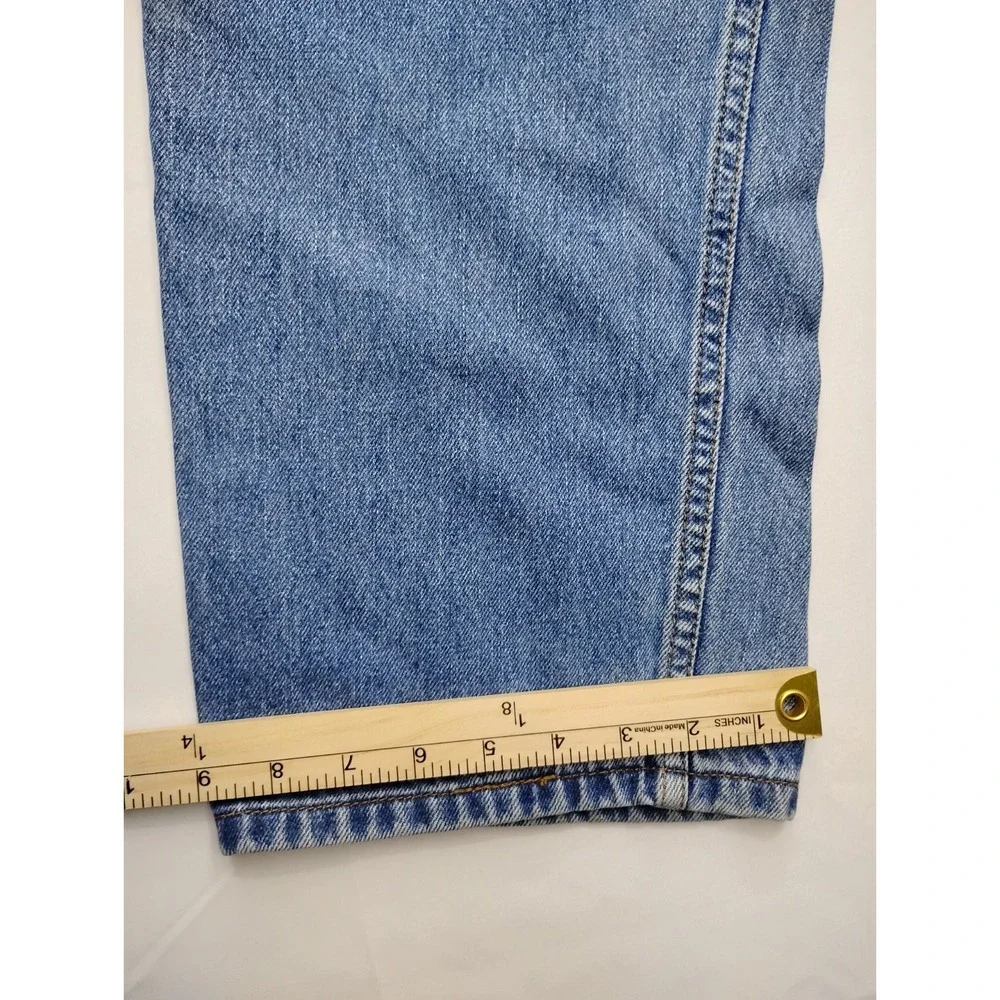 Mens Levis 505 Blue Jeans Regular Fit Straight Leg Mens 36x30  Y2K 2007